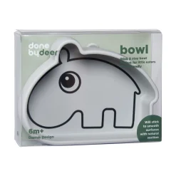 Silicone Stick & Stay bowl - Ozzo - Grey