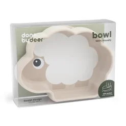 Silicone Stick&Stay bowl - Sheepy - Sand