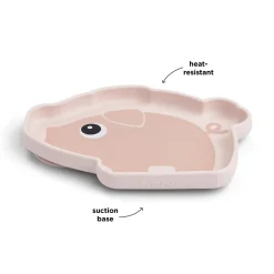 Silicone Stick&Stay plate - Pigee - Powder