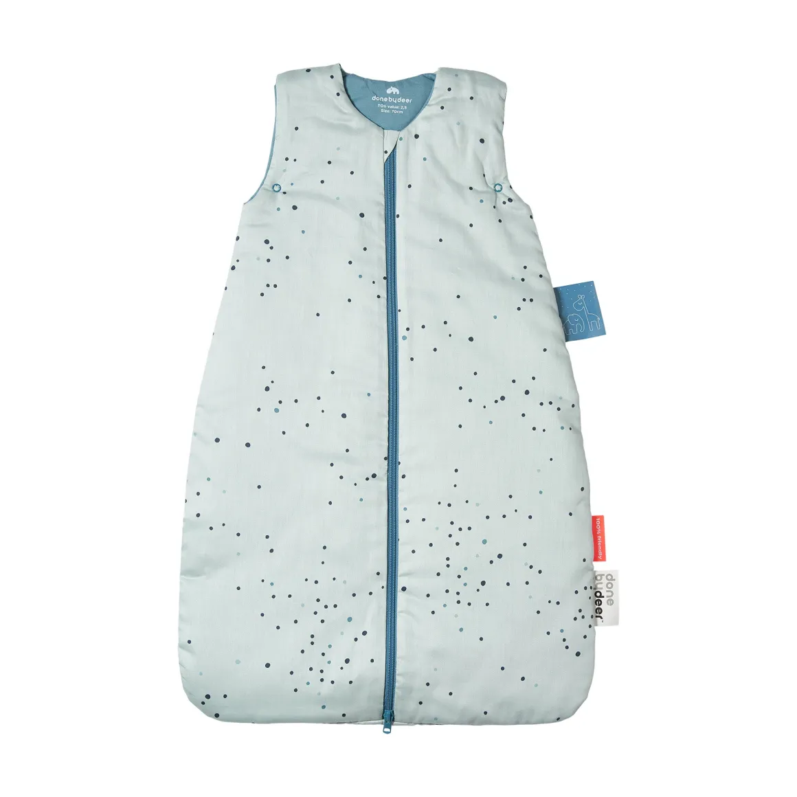 Sleepy bag 70 cm - TOG 2.5 - Dreamy dots - Blue