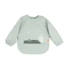 Sleeved pocket bib - Croco - Green