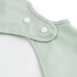 Sleeved pocket bib - Croco - Green