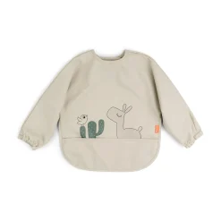 Sleeved pocket bib - Lalee - Sand