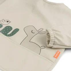 Sleeved pocket bib - Lalee - Sand