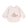 Sleeved pocket bib - Wally - Powder