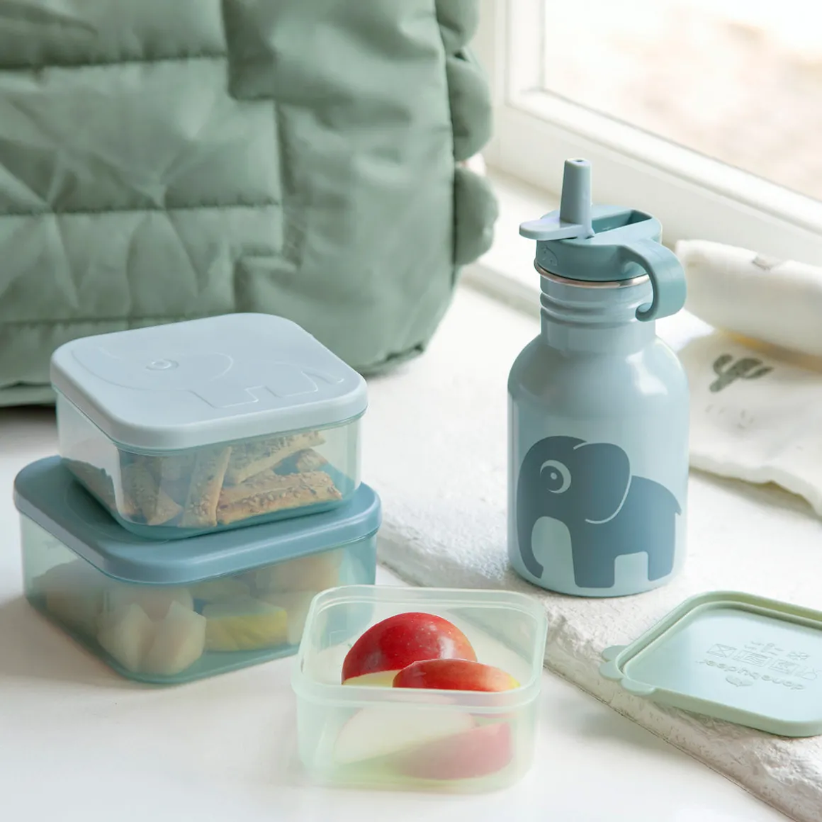 Snack box set 3 pcs - Deer friends - Powder