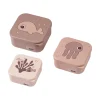 Snack box set 3 pcs - Sea friends - Powder