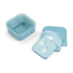 Snack box set 3 pcs - Tiny farm - Blue