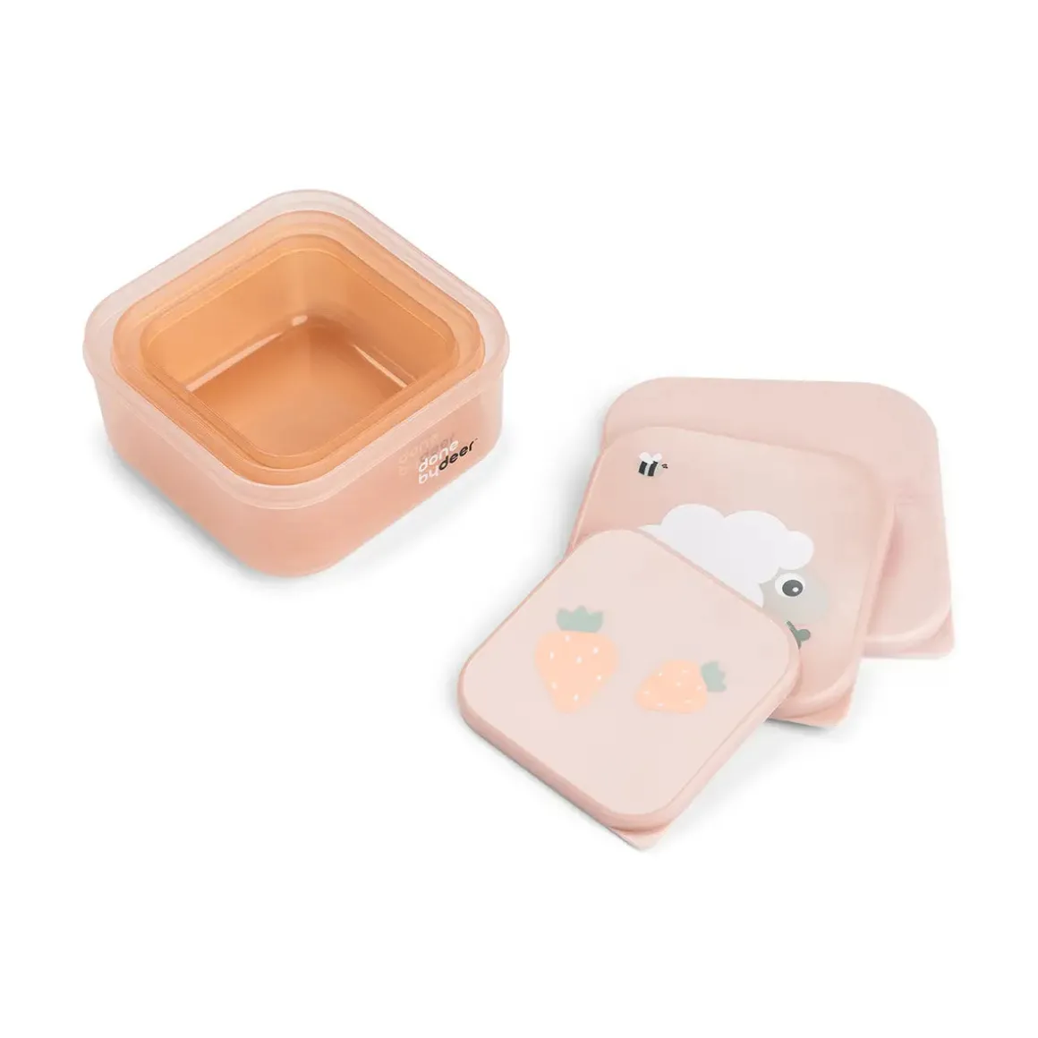 Snack box set 3 pcs - Tiny farm - Powder