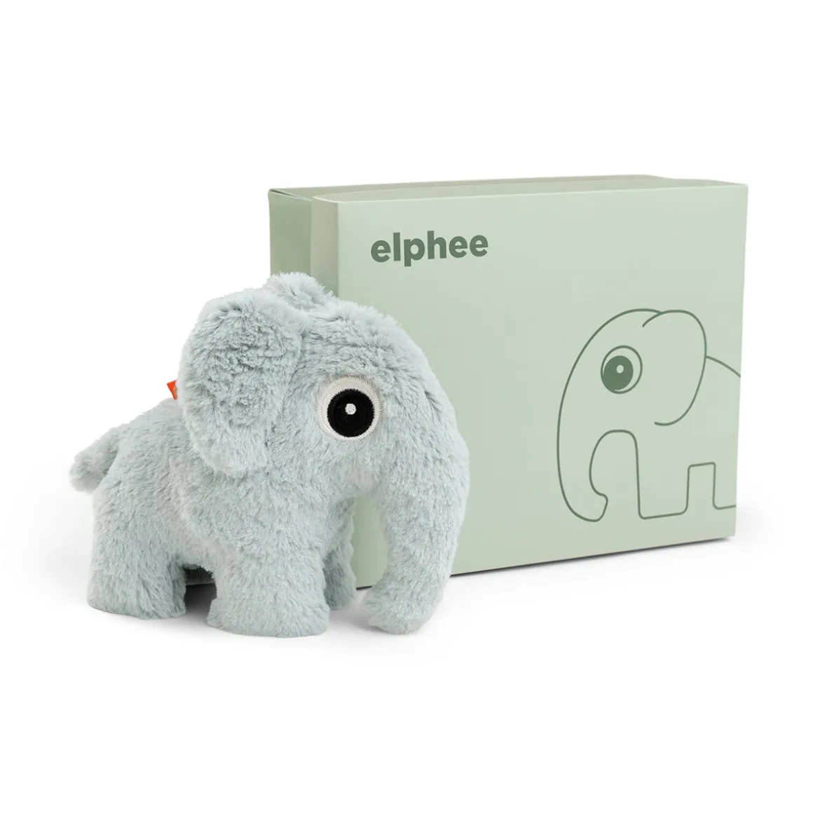 Soft toy gift box - Elphee - Blue