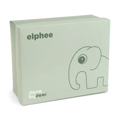 Soft toy gift box - Elphee - Blue