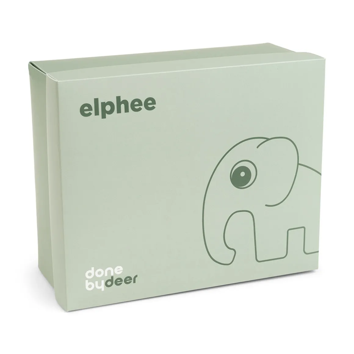 Soft toy gift box - Elphee - Blue