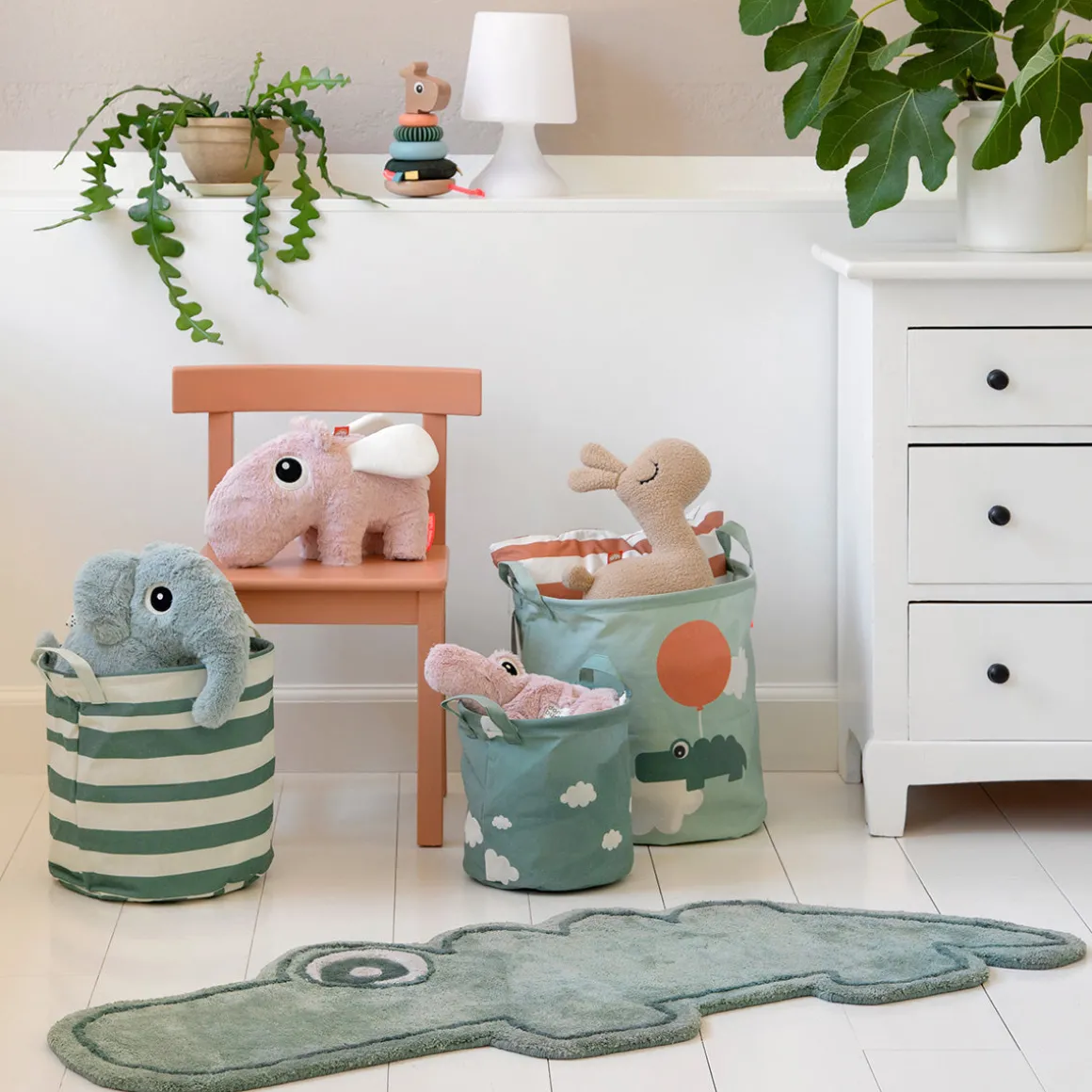 Soft toy Happy clouds - Ozzo - Powder