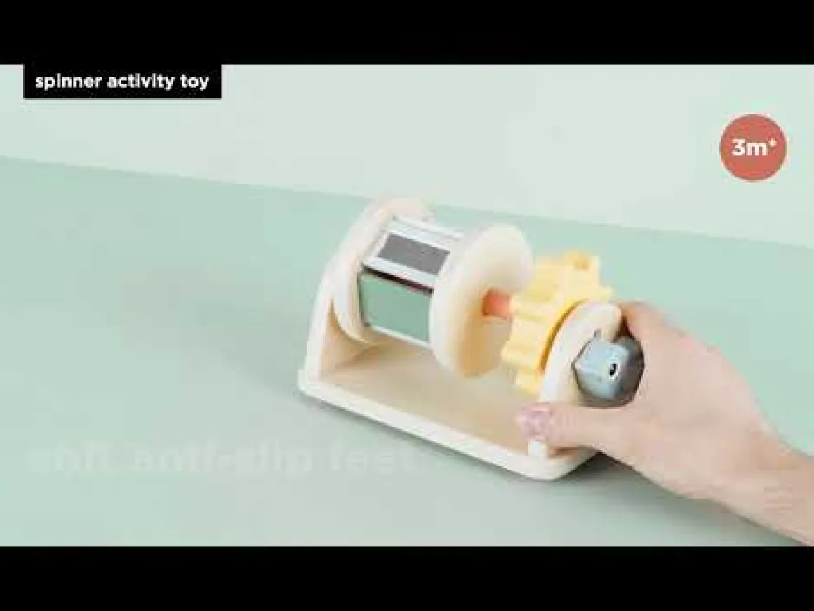 Spinner activity toy - Birdee - Colour mix
