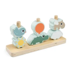 Stacking toy - Happy clouds - Colour mix