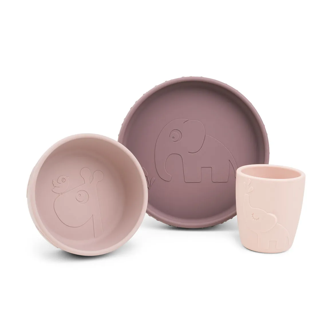 Stick & Stay dinner set - Deer friends - Powder
