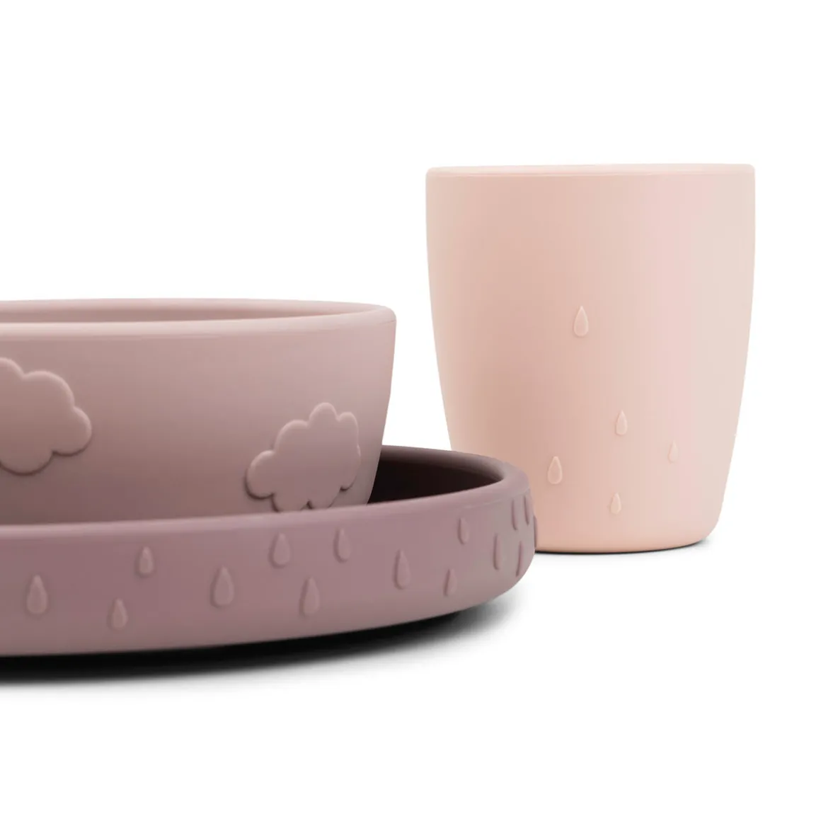 Stick & Stay dinner set - Deer friends - Powder