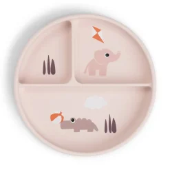 Stick&Stay compartment plate - Playground - Powder