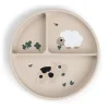 Stick&Stay compartment plate - Tiny farm - Sand
