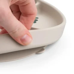 Stick&Stay compartment plate - Tiny farm - Sand