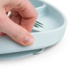 Stick&Stay compartment plate - Playground - Blue