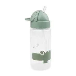 Straw bottle - Croco - Green - 350 ml