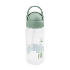 Straw bottle - Croco - Green - 350 ml
