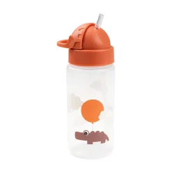 Straw bottle - Happy clouds - Papaya - 350 ml