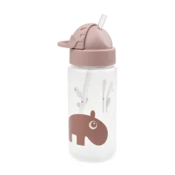 Straw bottle - Ozzo - Powder - 350 ml