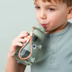 Straw bottle - Playground - Green - 280 ml