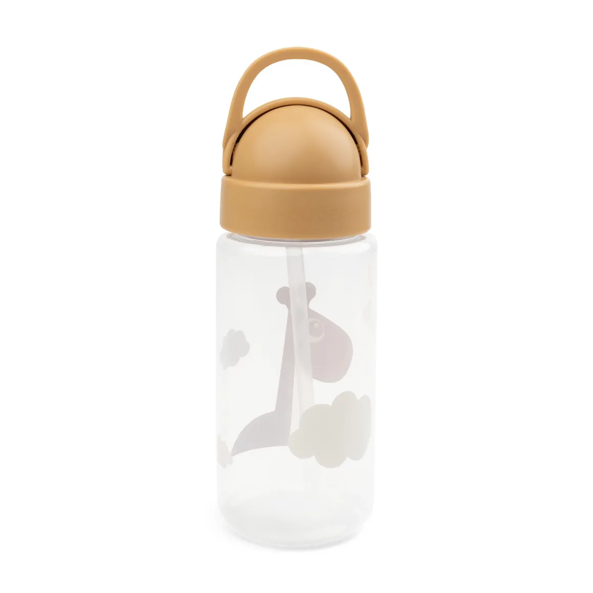 Straw bottle - Raffi - Mustard - 350 ml