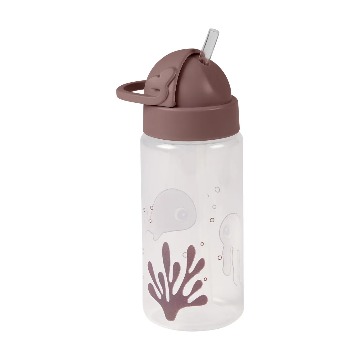 Straw bottle - Sea friends - Powder