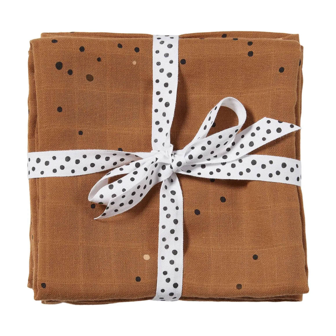 Swaddle 2-pack - Dreamy dots - Mustard