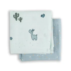 Swaddle 2-pack - Lalee - Blue