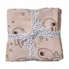 Swaddle 2-pack - Sea friends - Powder