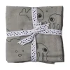 Swaddle 2-pack - Sea friends - Grey