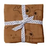 Swaddle 2-pack - Sea friends - Mustard