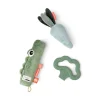 Tiny activity toy set 3 pcs - Croco - Green