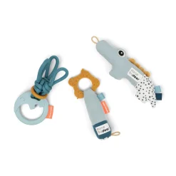 Tiny activity toys gift set - Deer friends - Blue
