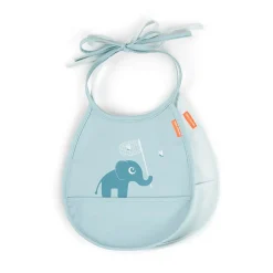Tiny pocket bib 2-pack - Elphee - Blue