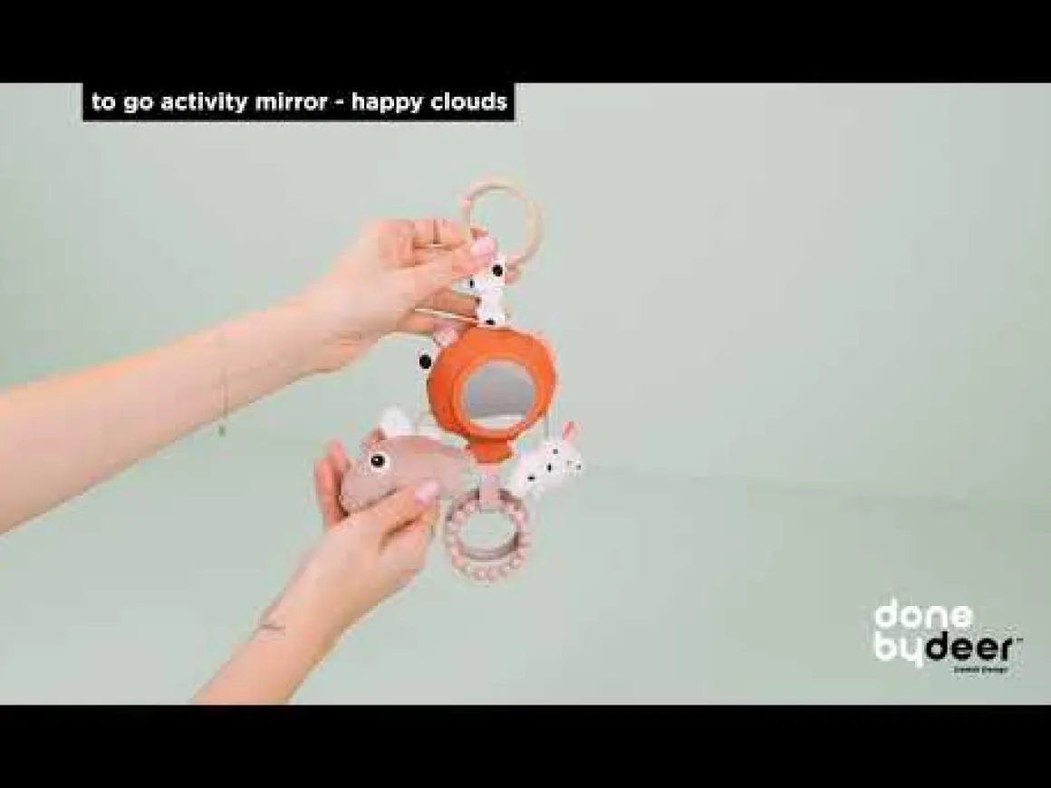To go activity mirror - Happy clouds - Papaya