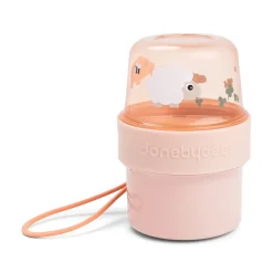 To go 2-way snack container S - Tiny farm - Powder