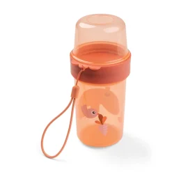 To go 2-way snack container L - Ozzo - Papaya