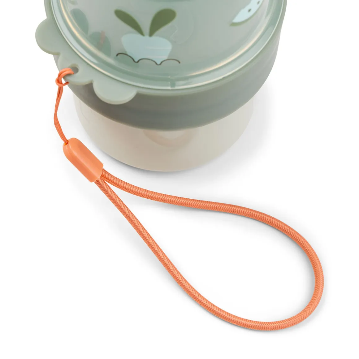 To go 2-way snack container S - Birdee - Green