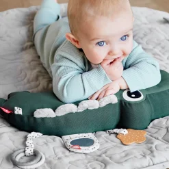 Tummy time activity toy - Croco - Green
