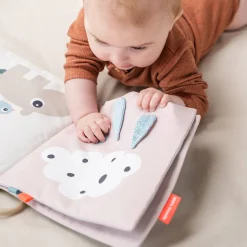 Tummy time soft book - Deer friends - Colour mix