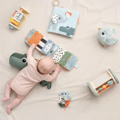 Tummy time soft book - Deer friends - Colour mix