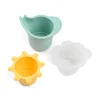 Water play & stacking cups 3 pcs - Elphee - Colour mix