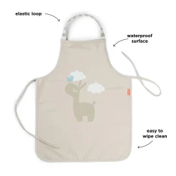 Waterproof kids apron - Lalee - Sand
