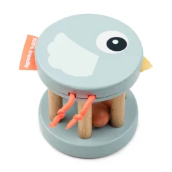 Wooden rattle - Birdee - Blue